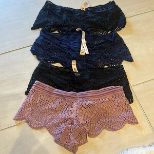 4 - Victoria Secret Lace Hipster Panties